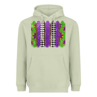 Matcha mardi gras brushstrokes Heavyweight Hoodie - Jasminsmagicworld