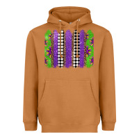 Meerkat mardi gras brushstrokes Heavyweight Hoodie - Jasminsmagicworld