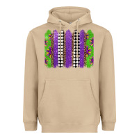 Mushroom mardi gras brushstrokes Heavyweight Hoodie - Jasminsmagicworld
