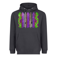 Smoke mardi gras brushstrokes Heavyweight Hoodie - Jasminsmagicworld