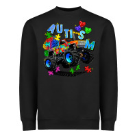 Black monster truck autism Heavyweight Sweatshirt - Zillion Design Studio