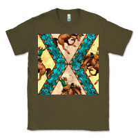 Army Green native american aztec seamless pattern 6 Classic Tee - BundleAndBundleShop