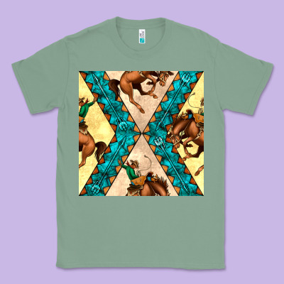 Native American Aztec Seamless Pattern 6 Classic Tee Designed By Bundleandbundleshop