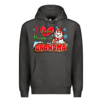 Charcoal Heather i love being a grandma Premium Hoodie - MaliasSmallBusiness