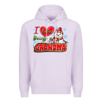 Lilac i love being a grandma Premium Hoodie - MaliasSmallBusiness