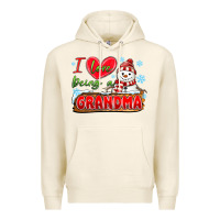 Tofu i love being a grandma Premium Hoodie - MaliasSmallBusiness