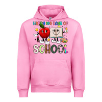Fuchsia Pink happy 100 days of school Urban Hoodie - Artiststas