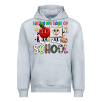 Heather Grey happy 100 days of school Urban Hoodie - Artiststas