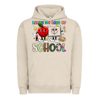 Pigment French Oak happy 100 days of school Urban Hoodie - Artiststas