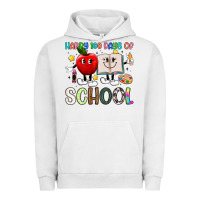Pigment Lunar Rock happy 100 days of school Urban Hoodie - Artiststas