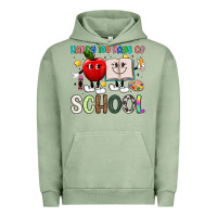Pigment Oil Green happy 100 days of school Urban Hoodie - Artiststas