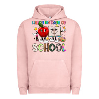 Pigment Salmon happy 100 days of school Urban Hoodie - Artiststas