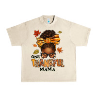 Sandshell one thankful mama afro messy bun Urban Heavy Tee - texasbilliewilder