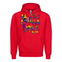 Red kiss me Zipper Hoodie - JahusDesignShop