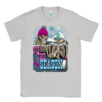 Moon Dust Winter tis the season skeleton Classic Tee - FaDigitalArtStudio