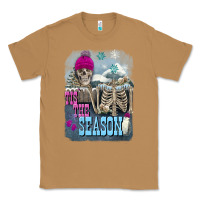 Toasted Coconut Winter tis the season skeleton Classic Tee - FaDigitalArtStudio