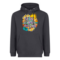 Smoke Here comes the sun Heavyweight Hoodie - NancyCooperArtShop