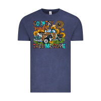 Vintage Denim country roads take me home Vintage Tee - Zillion Design Studio