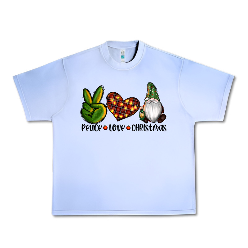 Peace Love Gnomes Christmas Urban Heavy Tee by RanaPortraitStore | Teevron