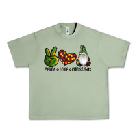 Oil Green peace love gnomes christmas Urban Heavy Tee - RanaPortraitStore