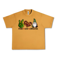 Peanut Butter peace love gnomes christmas Urban Heavy Tee - RanaPortraitStore