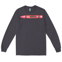 Smoke pink crayon fa element Long Sleeve Tee - FaDigitalArtStudio