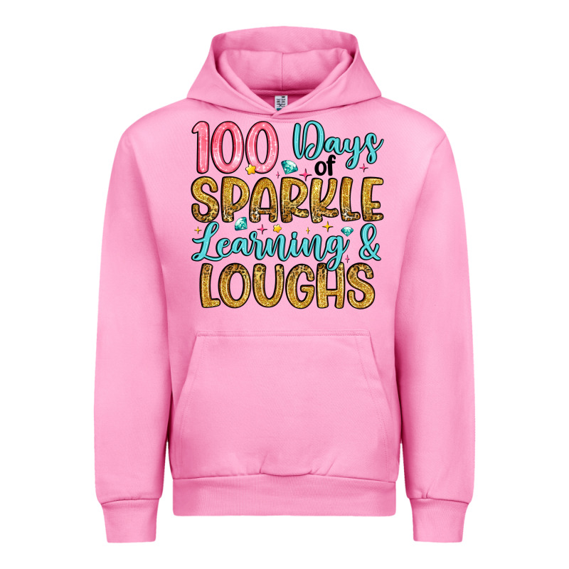 100 Days Of Sparkle Learning And Loughs Urban Hoodie by Artiststas | Teevron