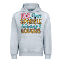 Heather Grey 100 days of sparkle learning and loughs Urban Hoodie - Artiststas