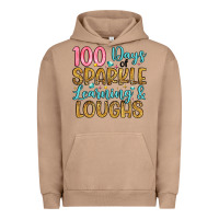 Pigment Burro 100 days of sparkle learning and loughs Urban Hoodie - Artiststas
