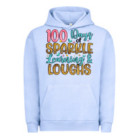 Pigment Grape Ice 100 days of sparkle learning and loughs Urban Hoodie - Artiststas