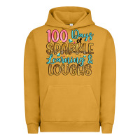 Pigment Peanut Butter 100 days of sparkle learning and loughs Urban Hoodie - Artiststas