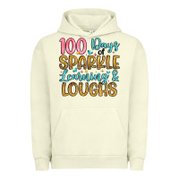 Pigment Pistachio 100 days of sparkle learning and loughs Urban Hoodie - Artiststas
