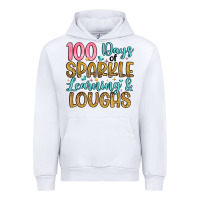 White 100 days of sparkle learning and loughs Urban Hoodie - Artiststas