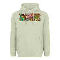 Matcha Western Love Simmental Cow Heavyweight Hoodie - LillyAllenDesigns