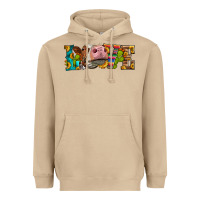Western Love Simmental Cow Heavyweight Hoodie | Teevron