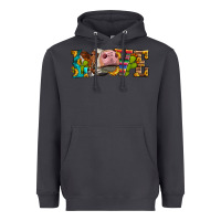 Smoke Western Love Simmental Cow Heavyweight Hoodie - LillyAllenDesigns