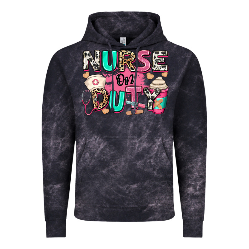 Nurse On Duty Vintage Hoodie by RanaPortraitStore | Teevron
