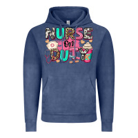 Vintage Denim nurse on duty Vintage Hoodie - RanaPortraitStore