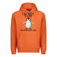 Carrot I'm Not Short I'm Penguin Size Premium Hoodie - Bettercallsaul