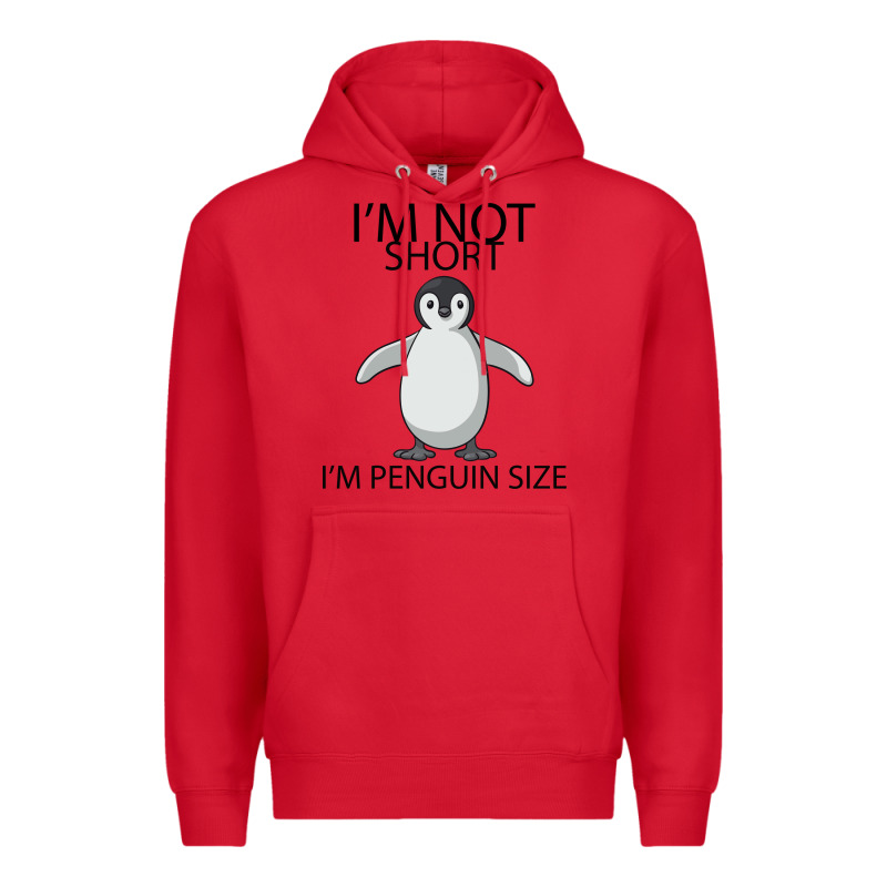 I'm Not Short I'm Penguin Size Premium Hoodie by Bettercallsaul | Teevron