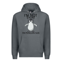 Rock I'm Not Short I'm Penguin Size Premium Hoodie - Bettercallsaul