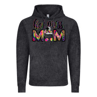 Vintage Black hot mess mom messy bun Vintage Hoodie - JahusDesignShop