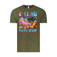 Vintage Olive rolling into sixth grade Vintage Tee - texasbilliewilder