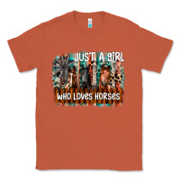 Copper just a girl who loves horses Classic Tee - CowhideDigitalArt