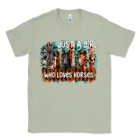 Matcha just a girl who loves horses Classic Tee - CowhideDigitalArt