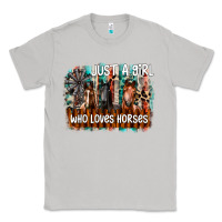 Moon Dust just a girl who loves horses Classic Tee - CowhideDigitalArt