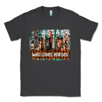 Smoke just a girl who loves horses Classic Tee - CowhideDigitalArt