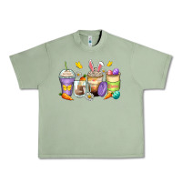Oil Green easter day coffee cups Urban Heavy Tee - Zillion Design Studio