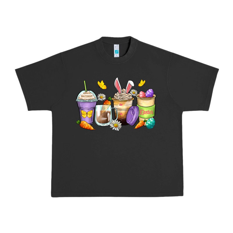 Easter Day Coffee Cups Urban Heavy Tee by Zillion Design Studio | Teevron