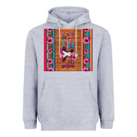 Heather Grey love baby calf valentine's day Heavyweight Hoodie - Jasminsmagicworld